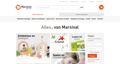 Desktop Screenshot of marsival.be